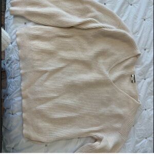 J. Crew 100% cashmere v-neck sweater